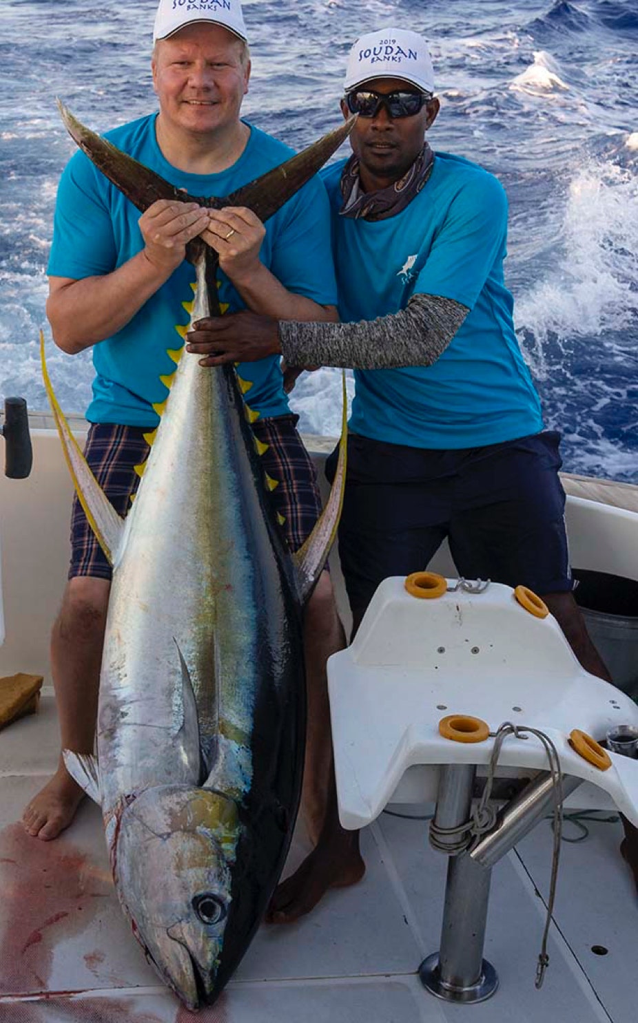 Tonnikalan kalastus, Lomalle Mauritiukselle, Tero Ronkainen