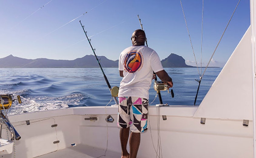 Magic Hooker, Hooker Deep Sea Fishing, Black River Mauritius, kalaan Mauritiukselle